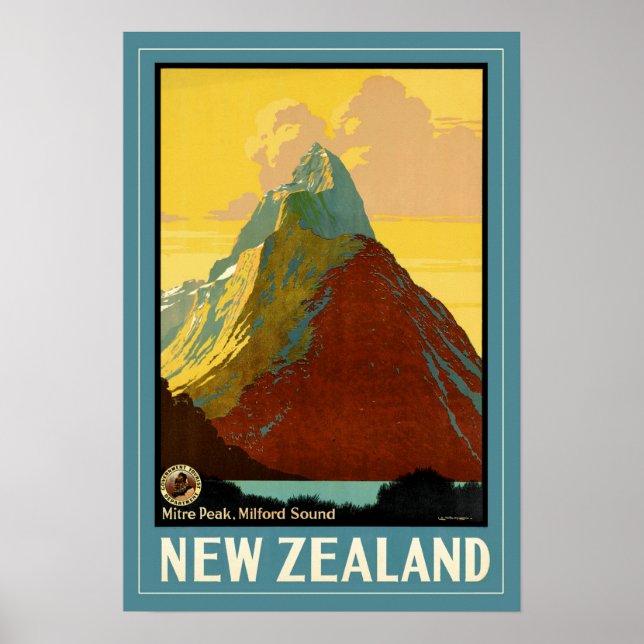 Nya Zeeland Poster (Framsidan)