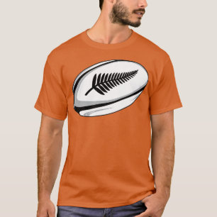 Nya Zeeland Rugby Jersey T Shirt