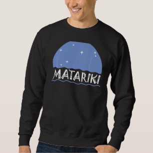 Nya Zeeland Seven Sisters Maori Matariki 1a Fläkt Lång Ärmad Tröja