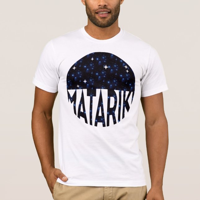 Nya Zeeland Seven Sisters Maori MATARIKI 2b T Shirt (Framsida)