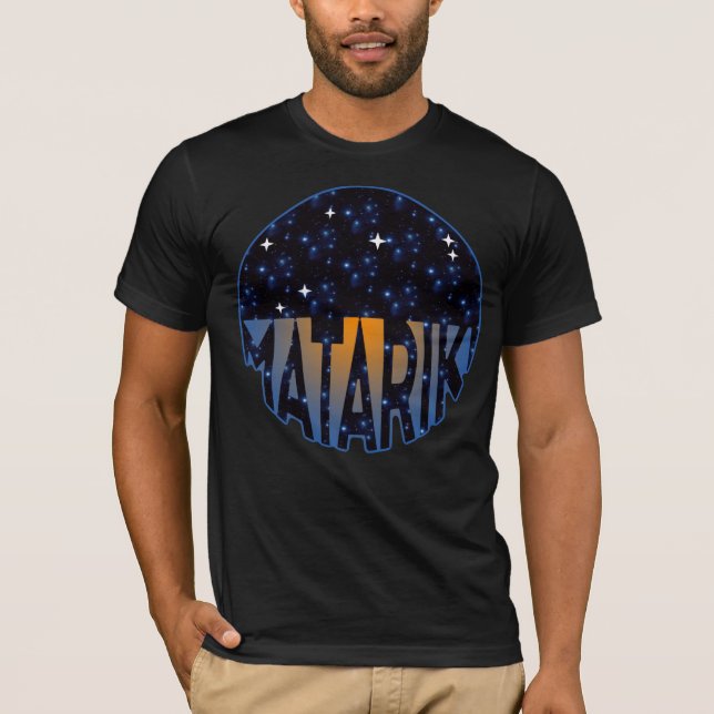 Nya Zeeland Seven Sisters Maori MATARIKI 2c T Shirt (Framsida)