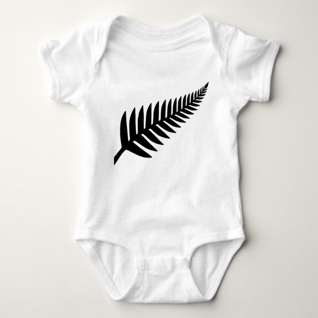 Nya Zeeland Silver Fern T Shirt (Framsida)