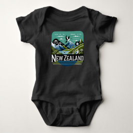 Nya Zeeland södra Stilla havet T Shirt