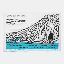 Nya Zeeland Souvenir Köksduk Kökshandduk