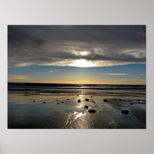 Nya Zeeland Sunset Poster