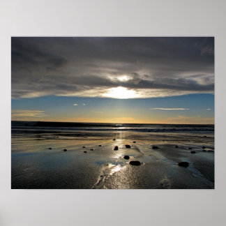 Nya Zeeland Sunset Poster