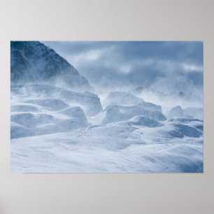 Nya Zeeland, Sydön, Arrowsmith Range. Poster