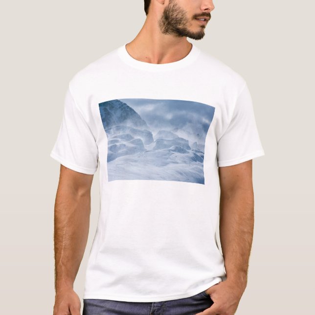 Nya Zeeland, Sydön, Arrowsmith Range. Tee Shirt (Framsida)