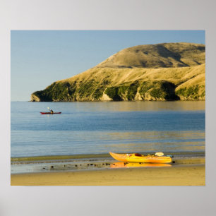 Nya Zeeland, Sydön, Marlborough Sounds. 2 Poster
