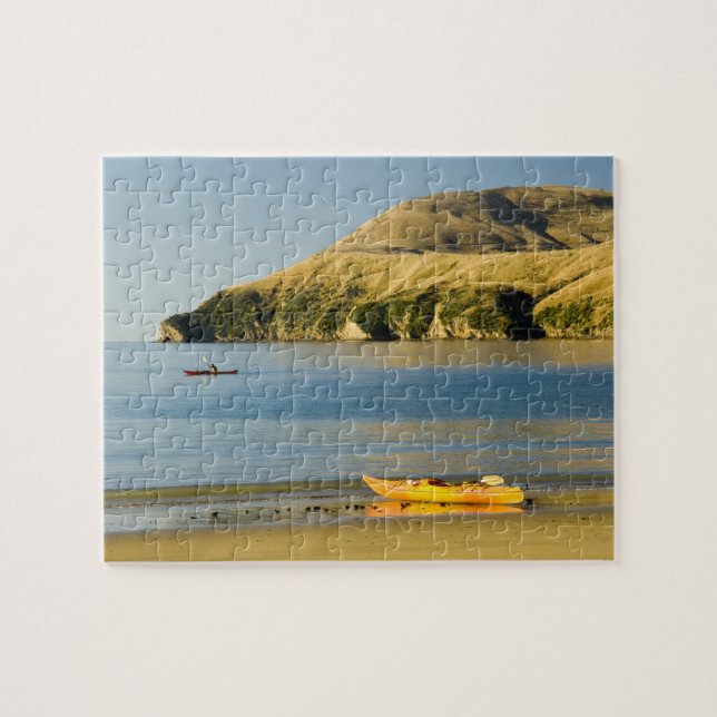 Nya Zeeland, Sydön, Marlborough Sounds. 2 Pussel (Horisontell)