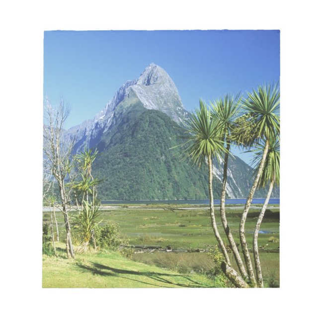 Nya Zeeland, Sydön,  Mitre Peak, Anteckningsblock (Framsida)