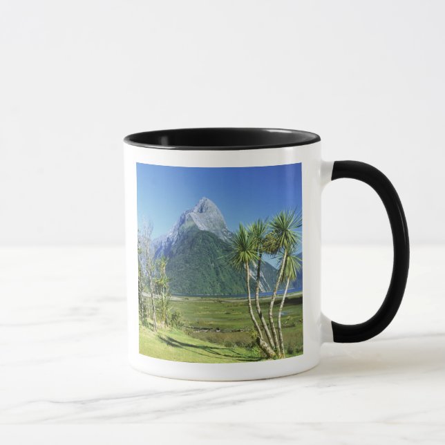 Nya Zeeland, Sydön, Mitre Peak, Mugg (Höger)
