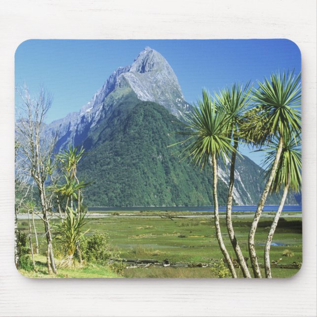Nya Zeeland, Sydön, Mitre Peak, Musmatta (Framsidan)