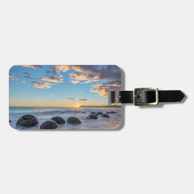 Nya Zeeland, Sydön, Moeraki-bollarna Bagagebricka (Horisontell Framsida)