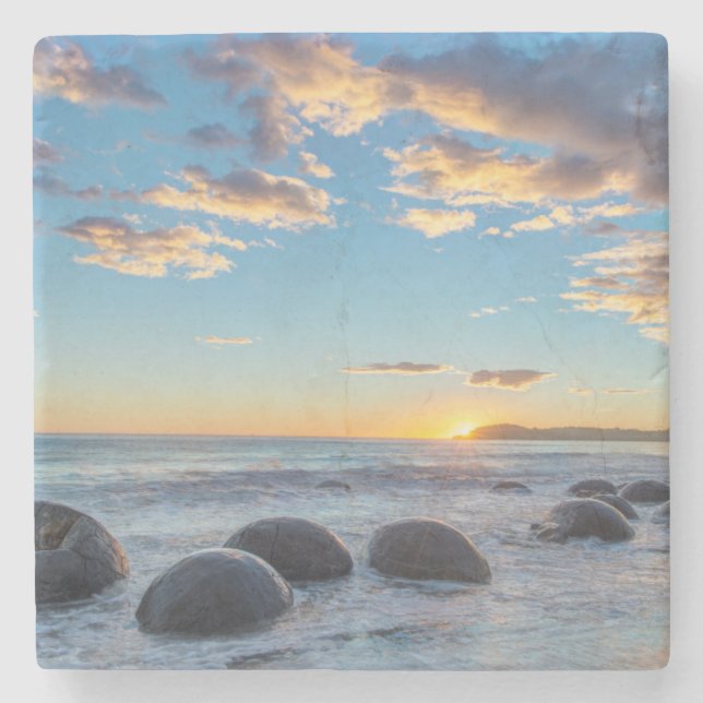 Nya Zeeland, Sydön, Moeraki-bollarna Stenunderlägg (Framsidan)
