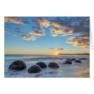 Nya Zeeland, Sydön, Moeraki Boulders Hälsningskort