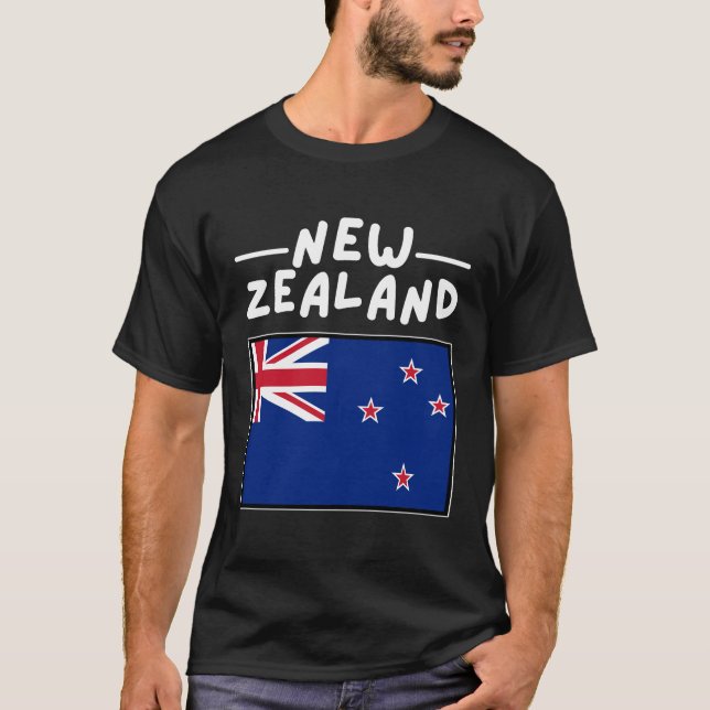 Nya Zeeland T Shirt (Framsida)