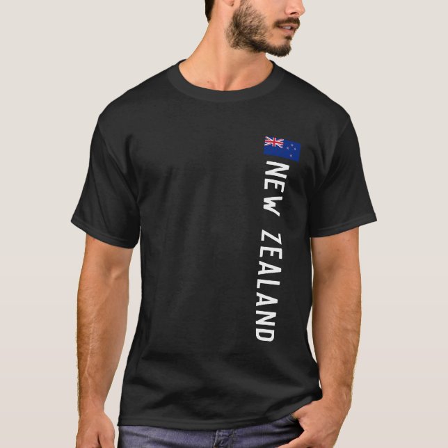 Nya Zeeland T-Shirt (Framsida)