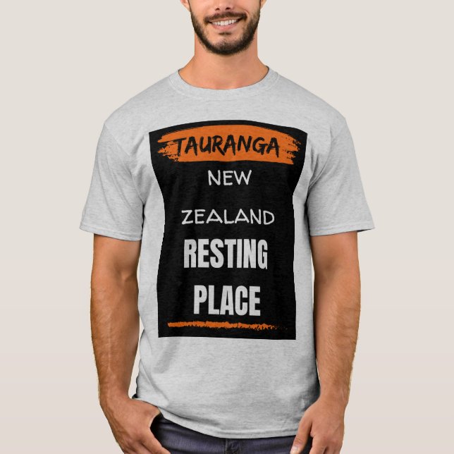 Nya Zeeland T Shirt (Framsida)