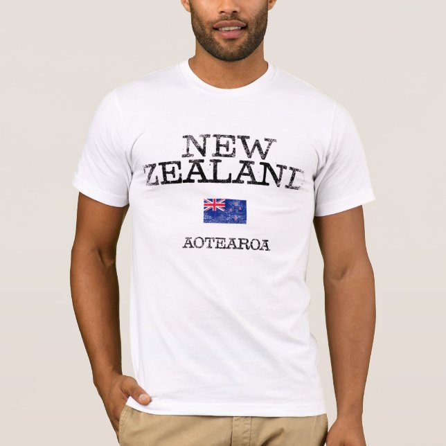 Nya Zeeland T Shirt (Framsida)