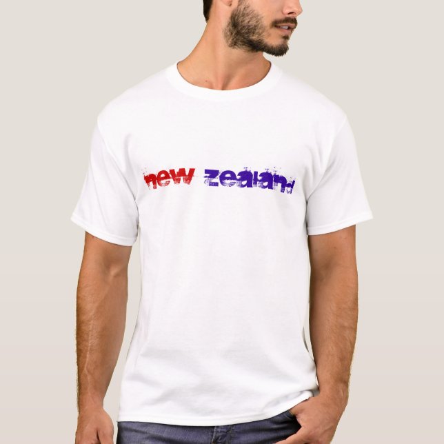 Nya Zeeland T-shirt (Framsida)