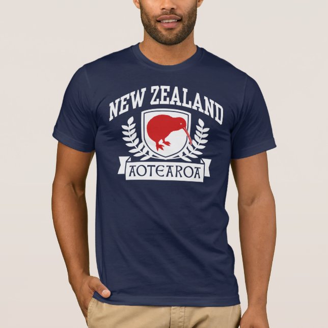Nya Zeeland T Shirt (Framsida)
