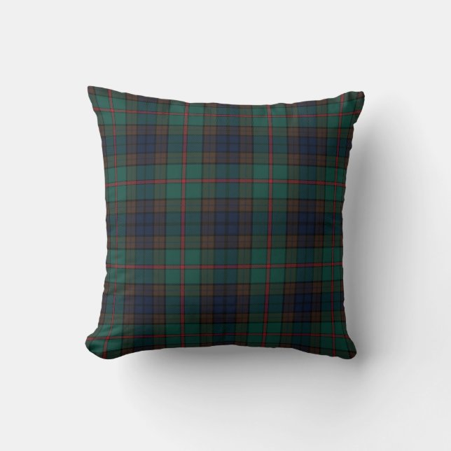 Nya Zeeland Tartan Play Mönster Kudde (Framsida)