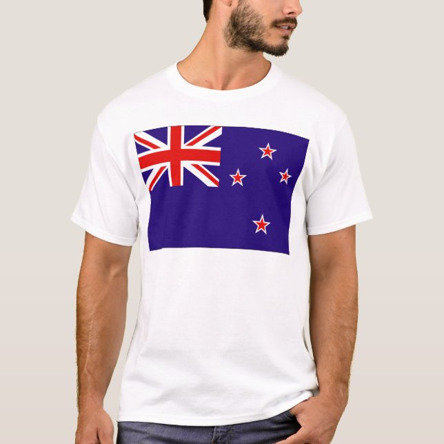 Nya Zeeland Tee Shirt (Framsida)