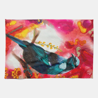 Nya Zeeland Tui Bird Tea Towel Kökshandduk
