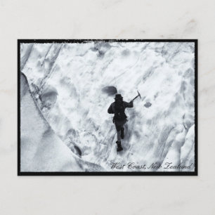 Nya Zeeland, Väster, Kusten, Glacier Walker Vykort