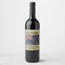 Nya Zeeland Vin-etikett
