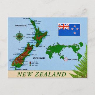 Nya Zeeland vykort