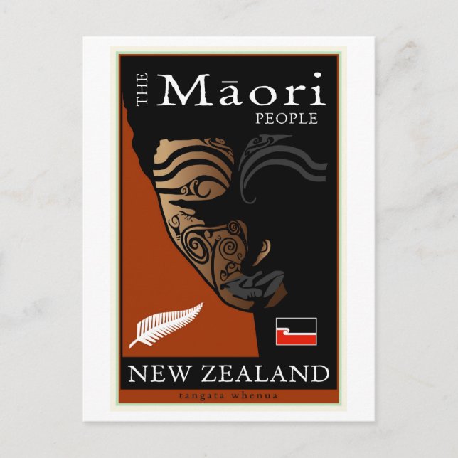 Nya Zeeland Vykort (Framsida)