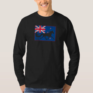 Nya Zeeländare Heritage Nya Zeeland Travsport  T Shirt
