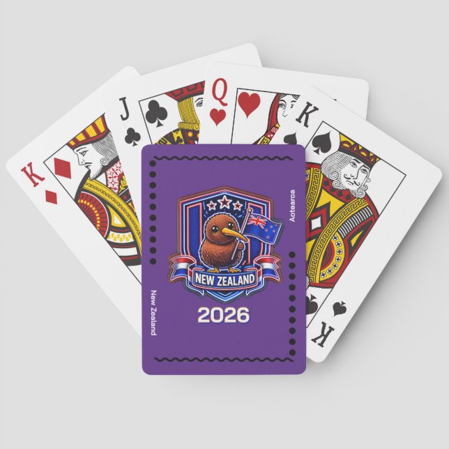 Nya Zeelands barn Casinokort (Baksidan)