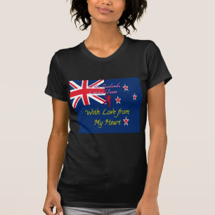 Nya Zeelands cricketlag: Kärlek från mitt hjärta A Tee Shirt