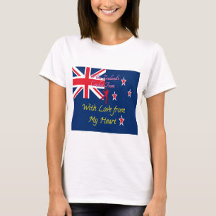 Nya Zeelands cricketlag: Kärlek från mitt hjärta A Tee Shirt