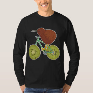 Nya Zeelands cykeldesign för Kiwi Fruit Älskare T Shirt