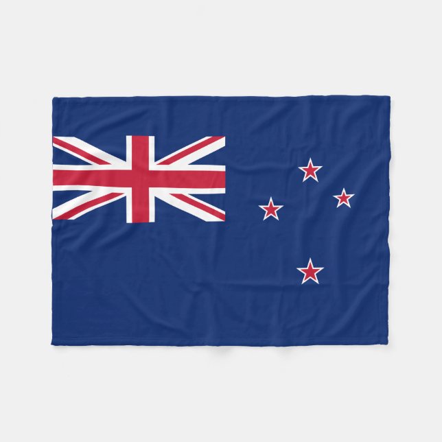 Nya Zeelands flagga Fleecefilt (Framsidan (Horisontell))