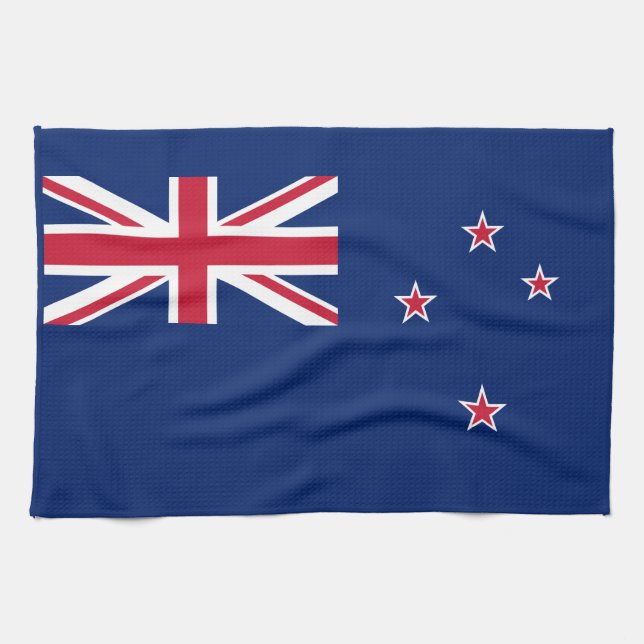 Nya Zeelands flagga Kökshandduk (Horisontell)