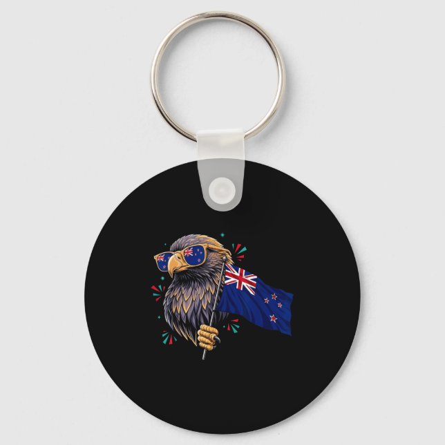 Nya Zeelands flagga Nyckelring (Framsida)
