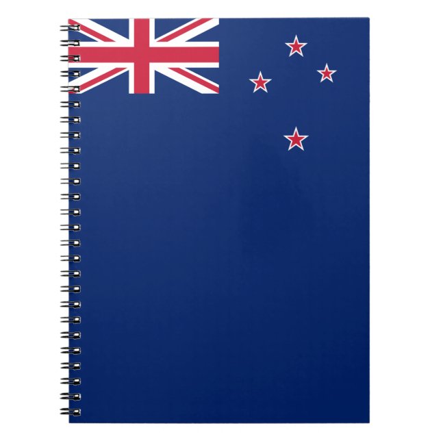 Nya Zeelands flagga (NZ) Anteckningsbok (Framsidan)