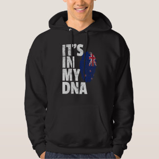 Nya Zeelands flagga Stolthet Land Hem Nation Fam Hoodie