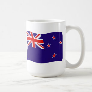 Nya Zeelands flaggbägare Kaffemugg