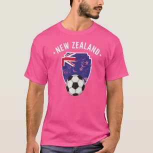 Nya Zeelands fotboll Flagga Nya Zealander Pri T Shirt