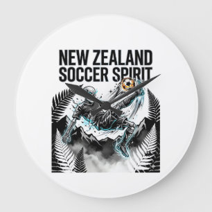 Nya Zeelands fotbollsspirit skelett anfallare nati Stor Klocka