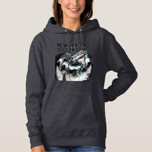 Nya Zeelands fotbollsspirit skelett anfallare nati T Shirt