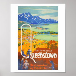 Nya Zeelands järnvägsposter Få plats i kön, Poster