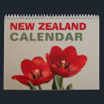 Nya Zeelands kalender med Helgdagar 2026<br><div class="desc">En nyzeeländsk naturmur Kalender med blommor. Där anges offentliga helgdagar för land. Du kan välja från vilket år som helst.</div>
