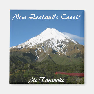Nya Zeelands kool! Mt Taranaki Print Magnet